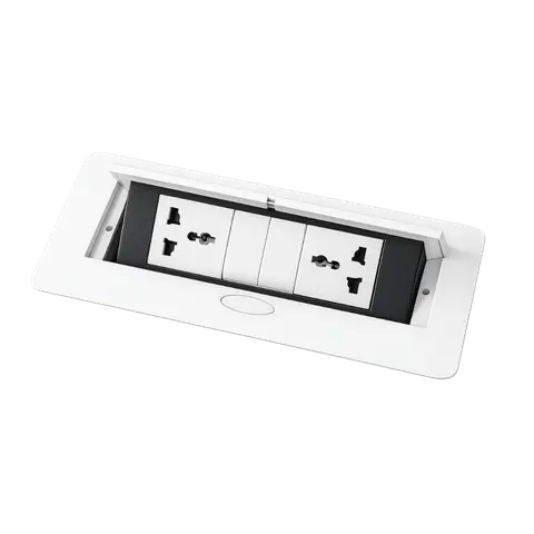 Compact Cable Cubby with Power, USB-A and RJ45, 1 POWER / 1 USB / 1 RG 45; 30 CM; CCS 001 product image