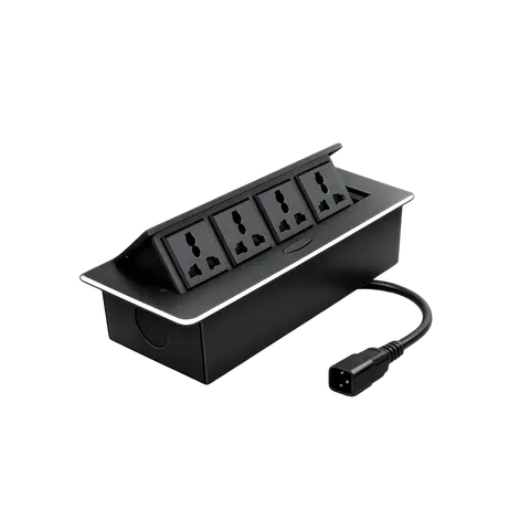 4-Socket Hydraulic Cable Cubby Box, 4 POWER SOCKET; 30 CM; CC 503 product image