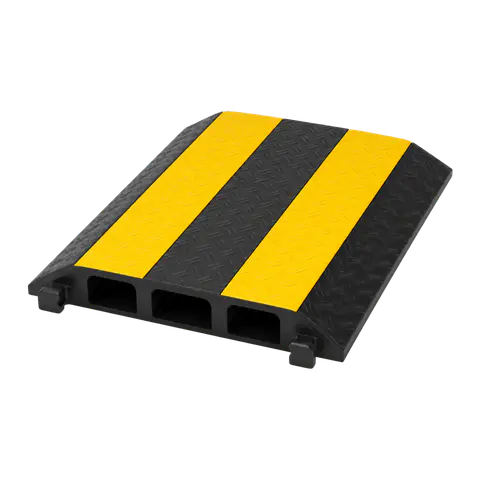 Floor Cable Cover (3-Channel PVC) product image
