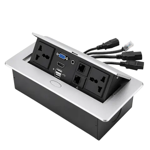 Rectangular Cable Cubby / Pop-Up Box product image