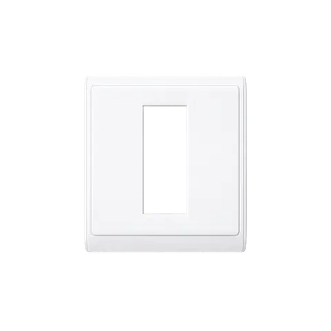 Single RJ45 Keystone Housing, 1 RJ45 KEYSTONE HOUSING; Black; SS 13 product image