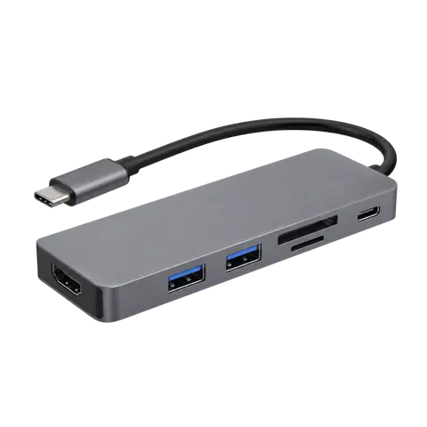 USB-C 6-in-1 Hub product image