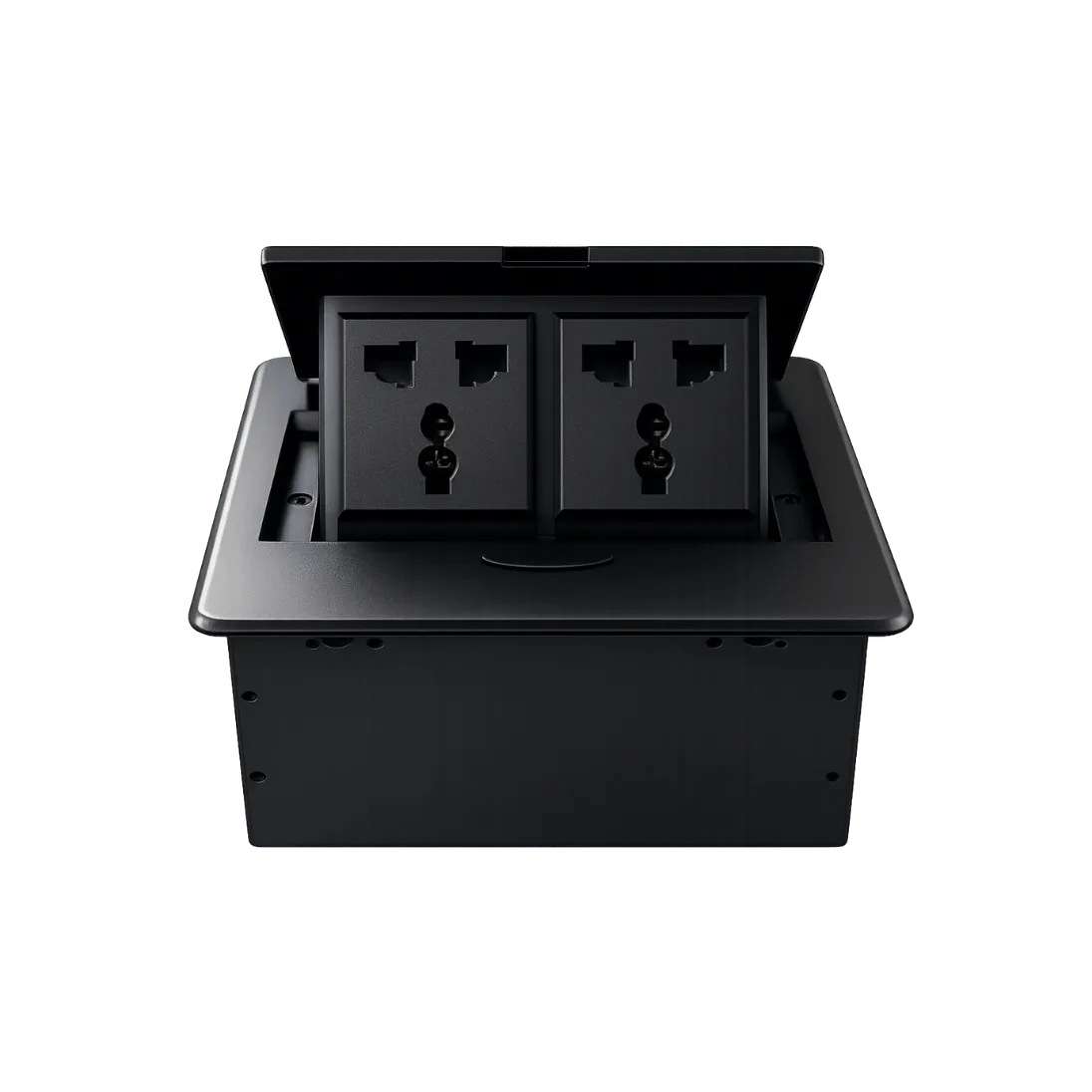 Round Pop-Up Power Box with Power Socket and RJ45 product image