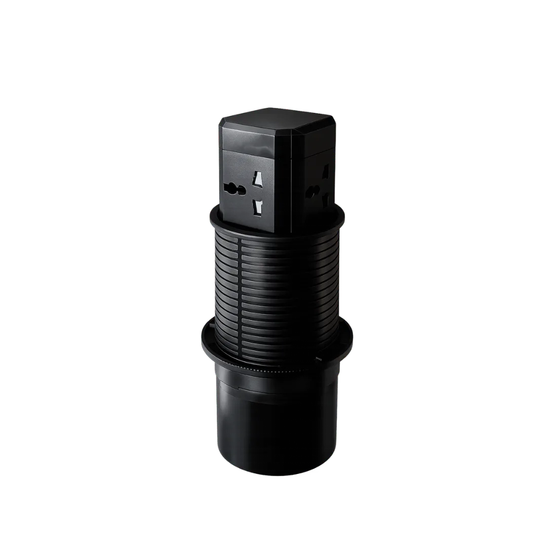 Push-Open Pop-Up Power Box with 4 Power Sockets, Dual USB-A and USB-C product image