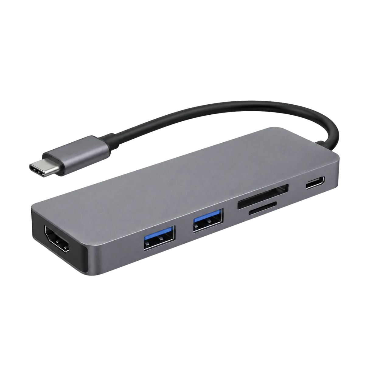 USB-C 6-in-1 Hub product image